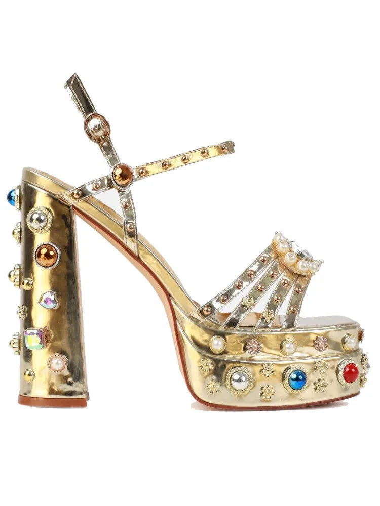 “Sugarbaby” High-heeled Sandals