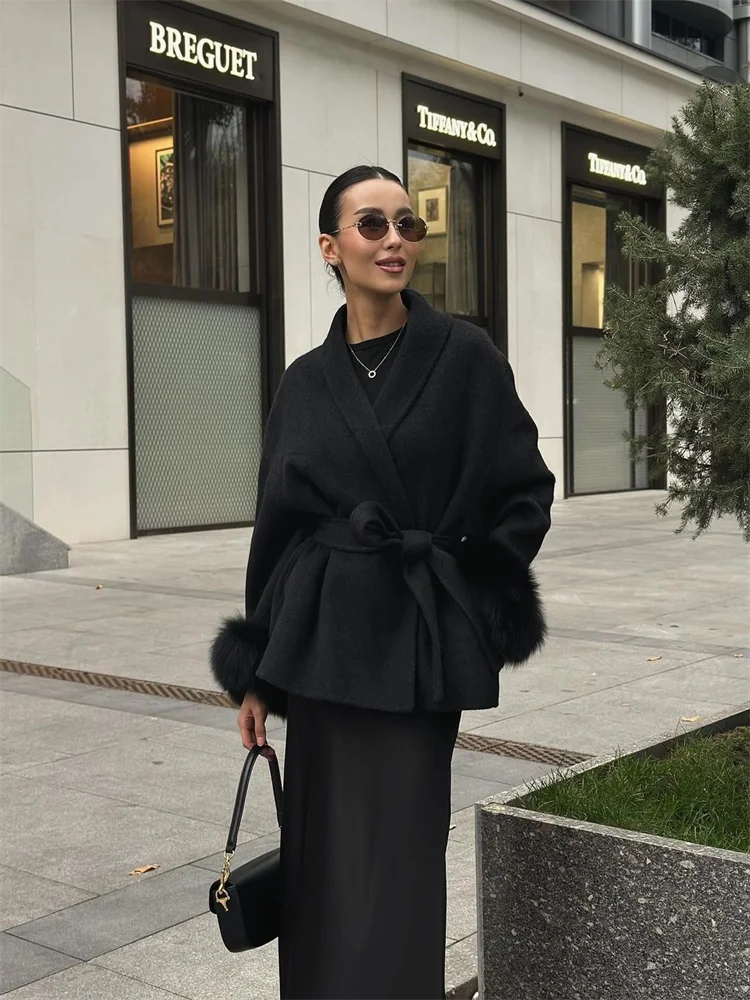“Lilac“ Belted Coat