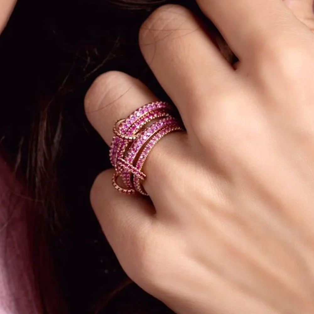 “Lux“ 4 Link Ring