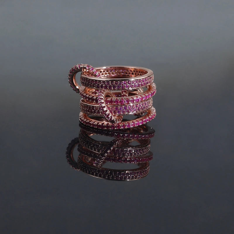 “Lux“ 4 Link Ring