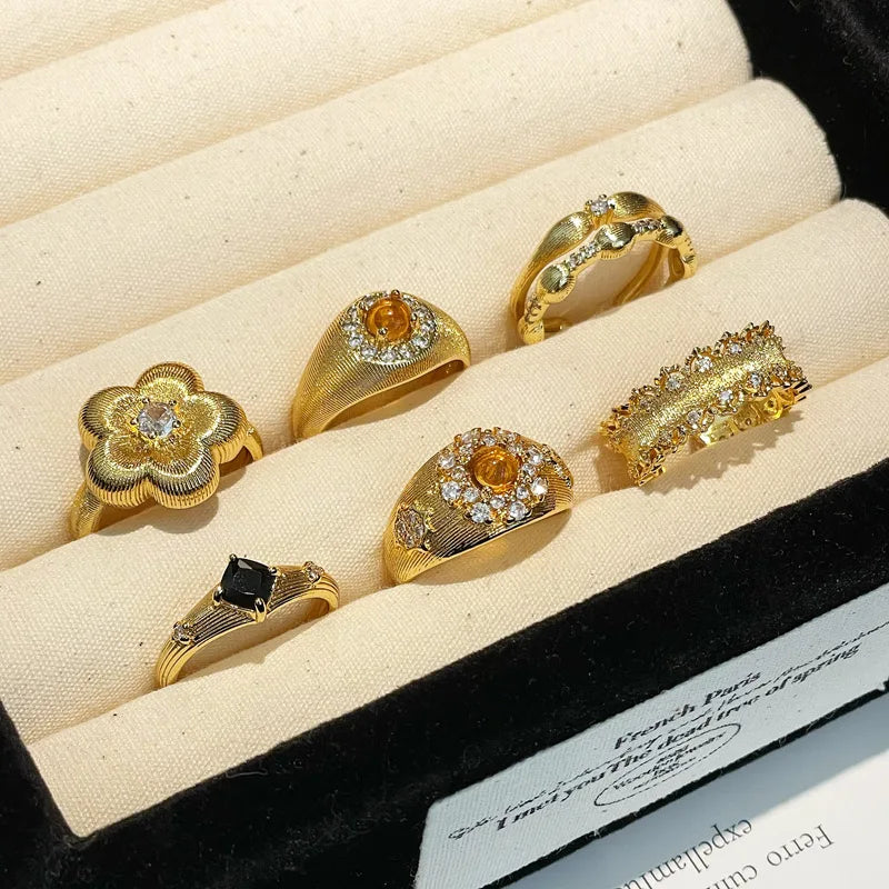 “Tiger Eyez“ Rings