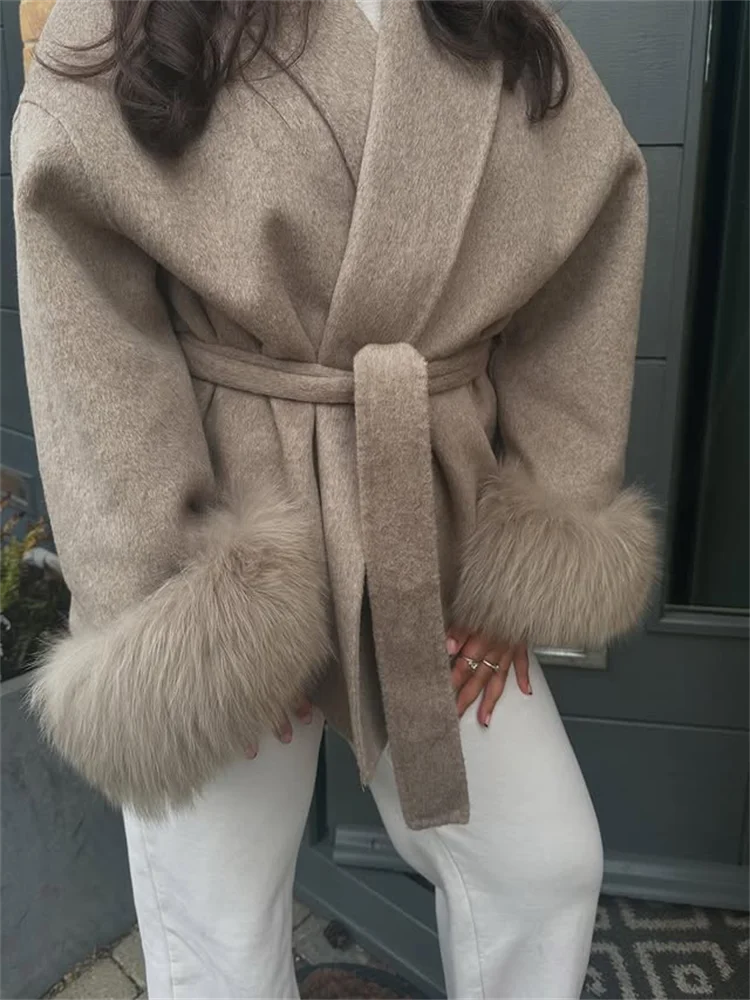 “Lilac“ Belted Coat