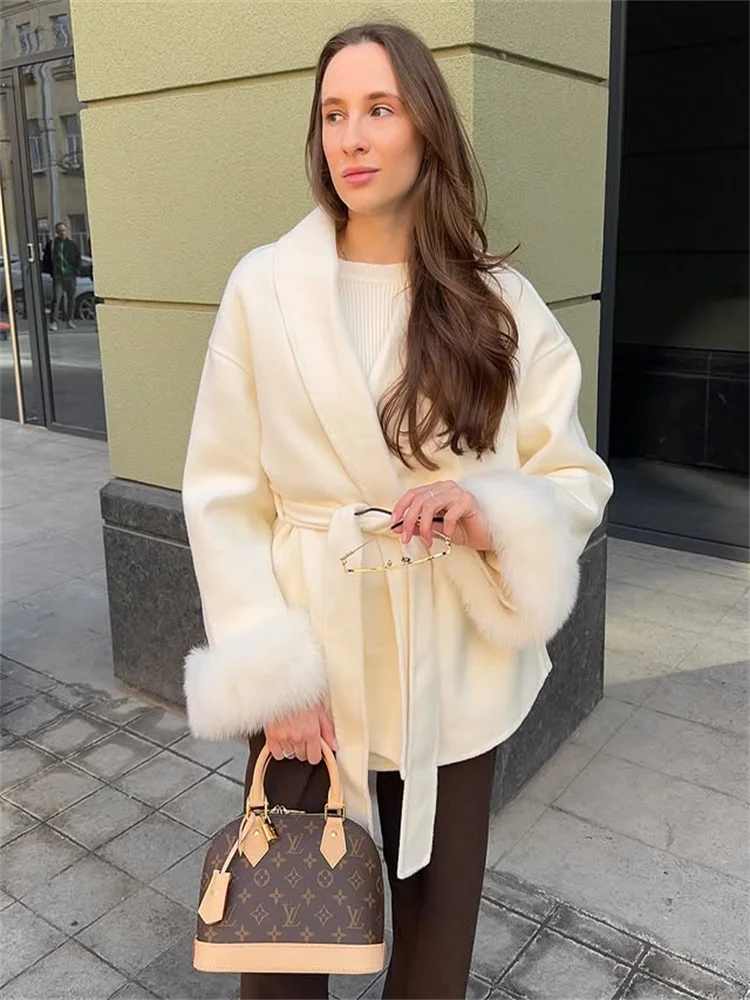“Lilac“ Belted Coat