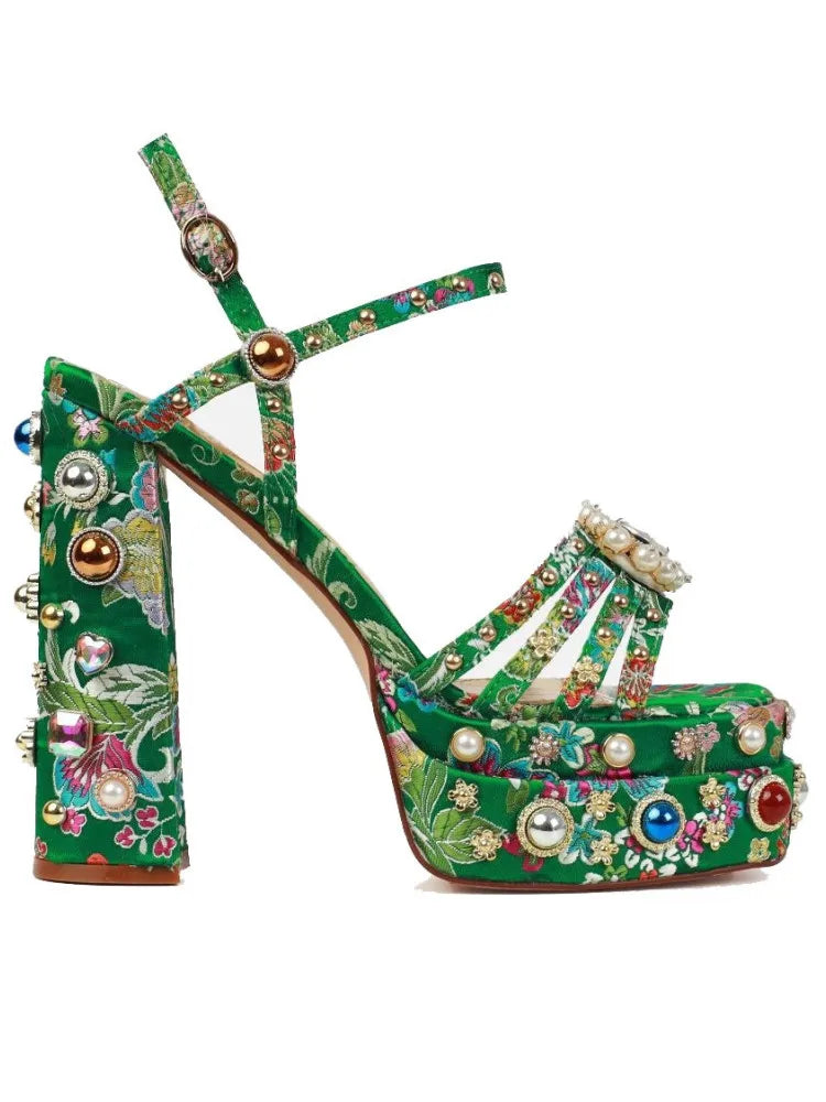 “Sugarbaby” High-heeled Sandals