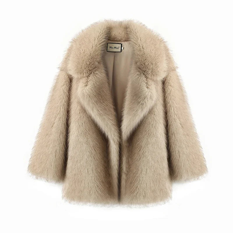 “Thunder“ Faux Fur Coat