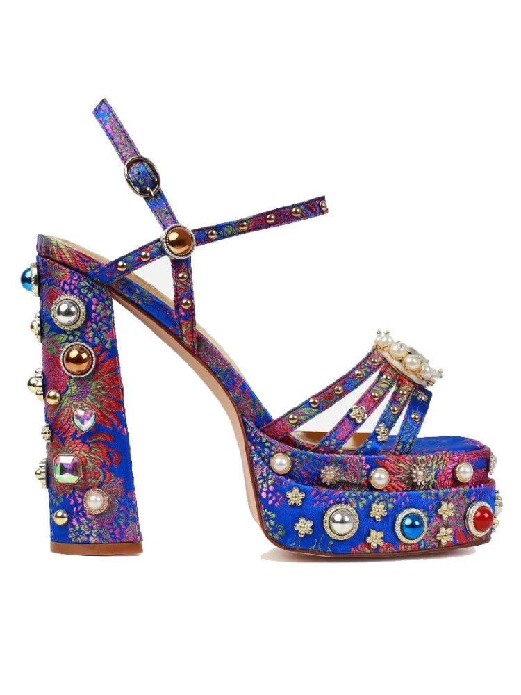 “Sugarbaby” High-heeled Sandals
