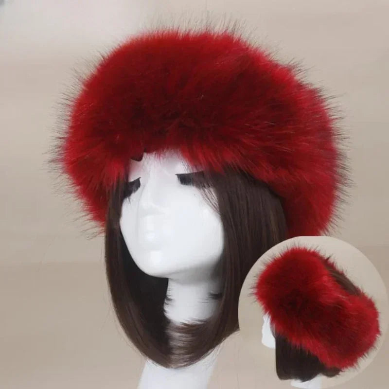Faux Fur Headpiece