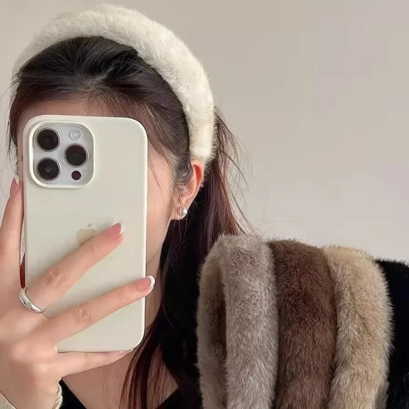 Faux Fur Padded Headbands