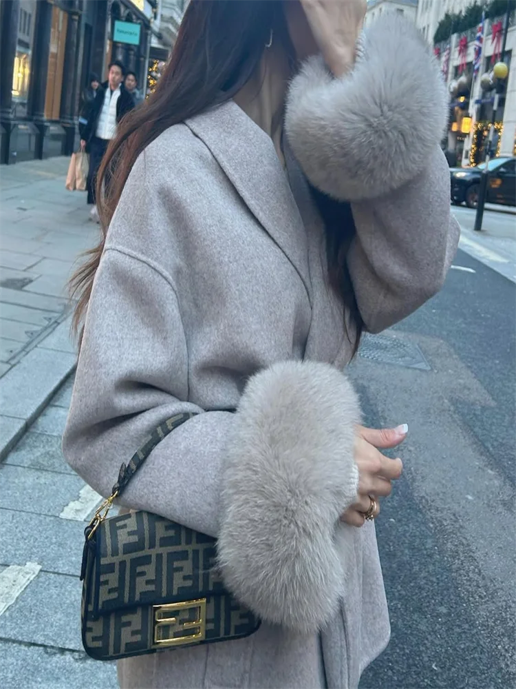 “Lilac“ Belted Coat