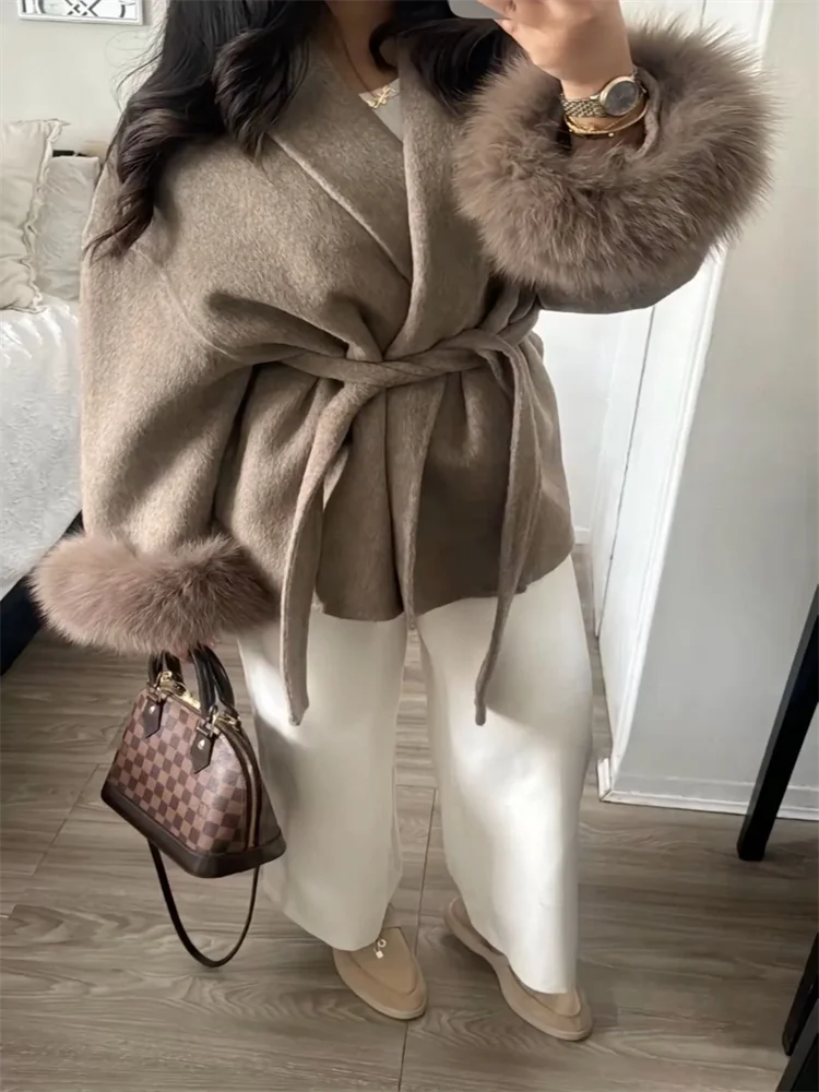 “Lilac“ Belted Coat