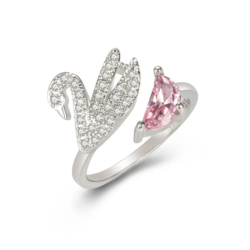 “Pink Swan” Ring
