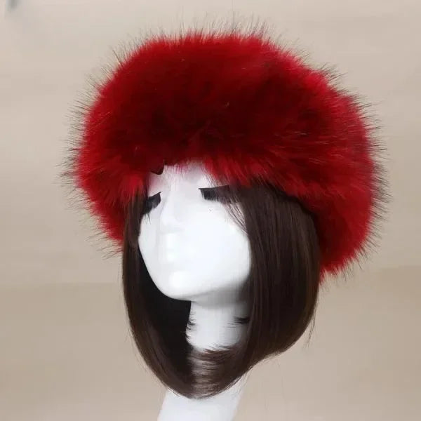 Faux Fur Headpiece