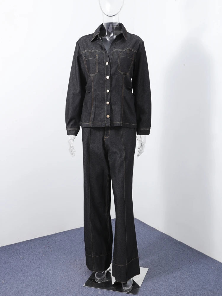 „Chica“ Vintage Denim Set