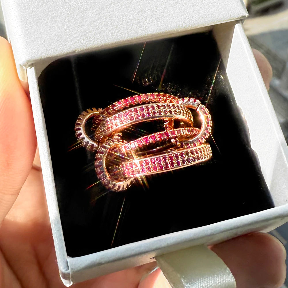 “Lux“ 4 Link Ring