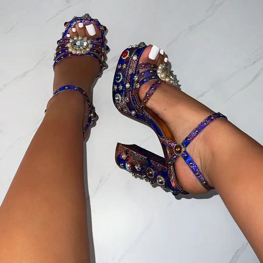 “Sugarbaby” High-heeled Sandals