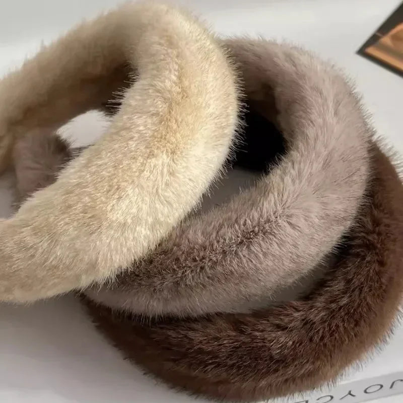 Faux Fur Padded Headbands
